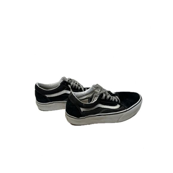 Vans Black Low Top old Skool Suede Shoes Mens 8.5 - Picture 3 of 7